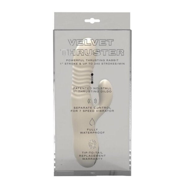 VELVET GOGO ALL IN 1 THRUSTER RABBIT VANILLA